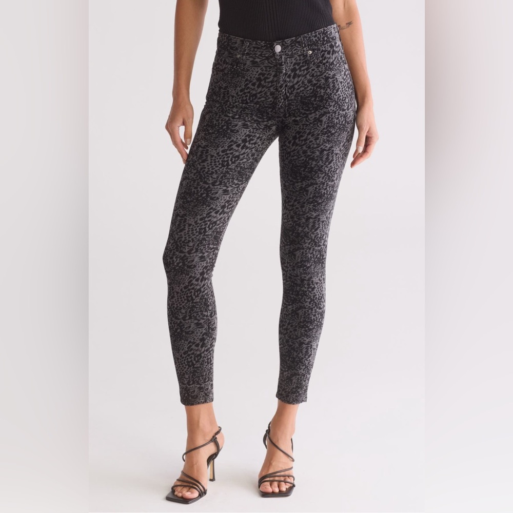 AG ankle velvet skinny jeans